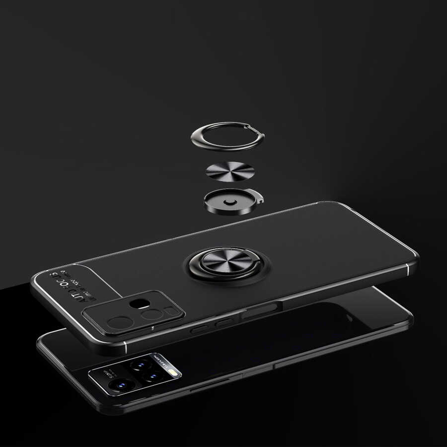 Vivo Y32 Uyumlu Kılıf Zore Ravel Silikon Kapak - 6