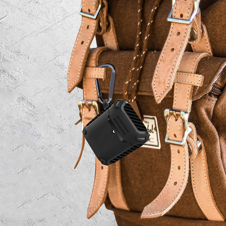 Apple Airpods Uyumlu Kılıf Zore Airbag 26 Silikon - 7