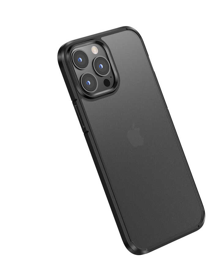 Apple iPhone 13 Pro Max Uyumlu Kılıf Wlons H-Bom Kapak - 11