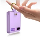 Samsung Galaxy Z Flip Uyumlu Kılıf Zore Flip Ring Kıpta Kapak - 5