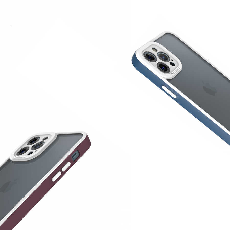 Apple iPhone 12 Pro Max Uyumlu Kılıf Zore Mima Kapak - 2