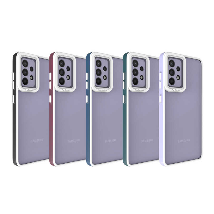 Samsung Galaxy A52 Uyumlu Kılıf Zore Mima Kapak - 1