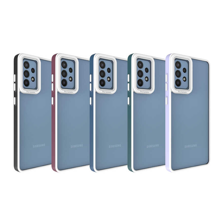 Samsung Galaxy A72 Uyumlu Kılıf Zore Mima Kapak - 1