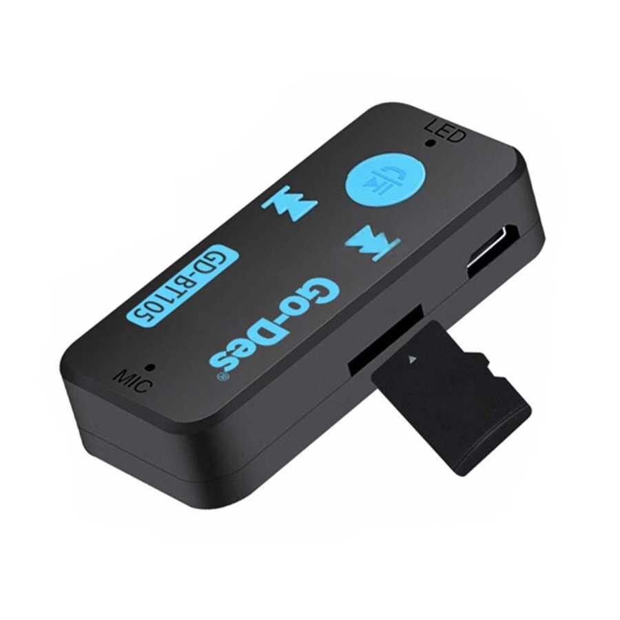 Go Des GD-BT105 Bluetooth Receiver - 4
