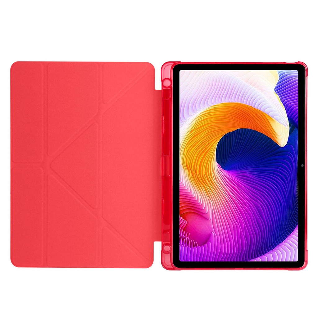 Xiaomi Redmi Pad SE Uyumlu Kılıf Zore Tri Folding Kalem Bölmeli Standlı Kılıf - 11