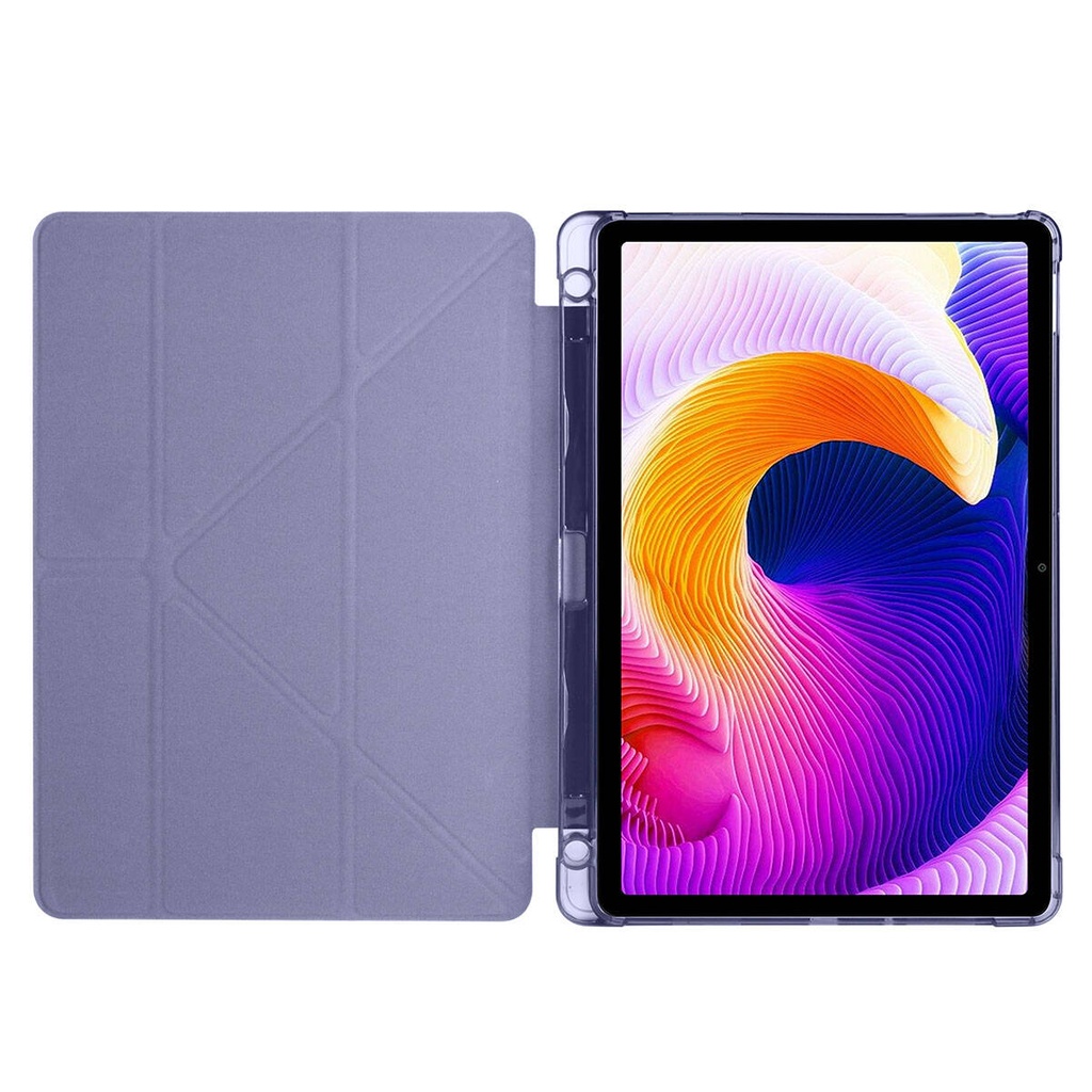 Xiaomi Redmi Pad SE Uyumlu Kılıf Zore Tri Folding Kalem Bölmeli Standlı Kılıf - 12
