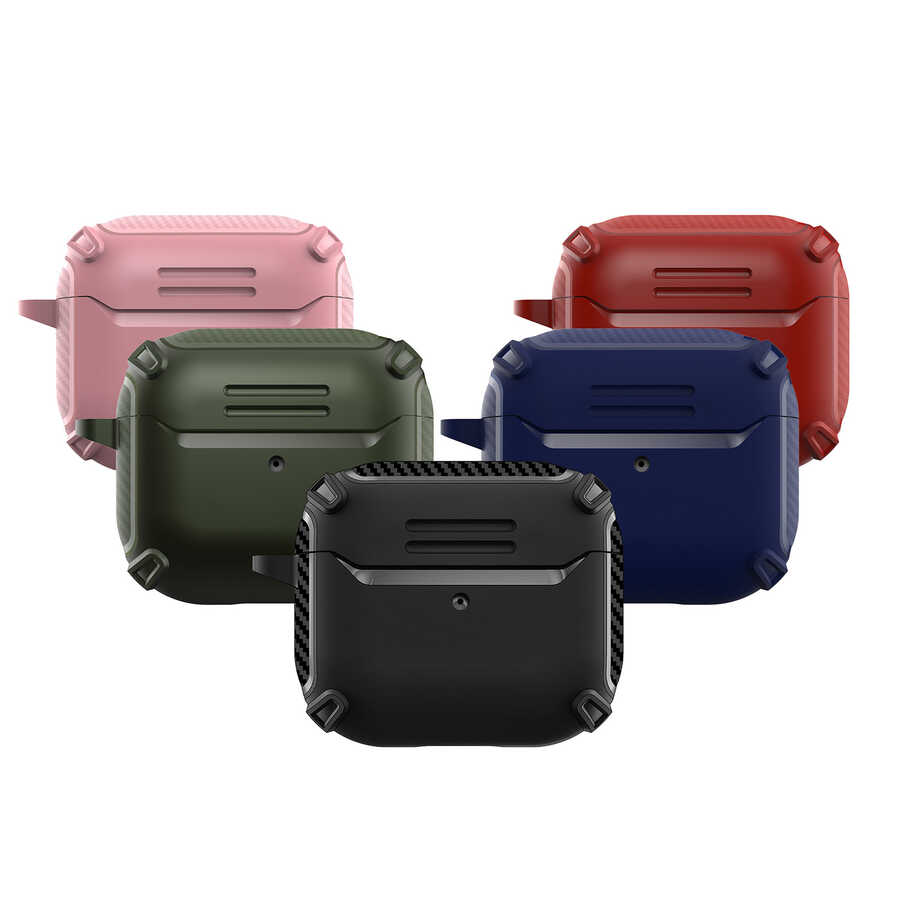 Apple Airpods 3. Nesil Uyumlu Kılıf Zore Airbag 26 Silikon - 16