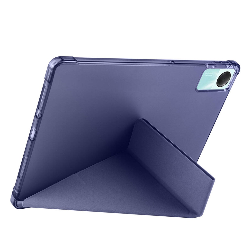 Xiaomi Redmi Pad SE Uyumlu Kılıf Zore Tri Folding Kalem Bölmeli Standlı Kılıf - 22