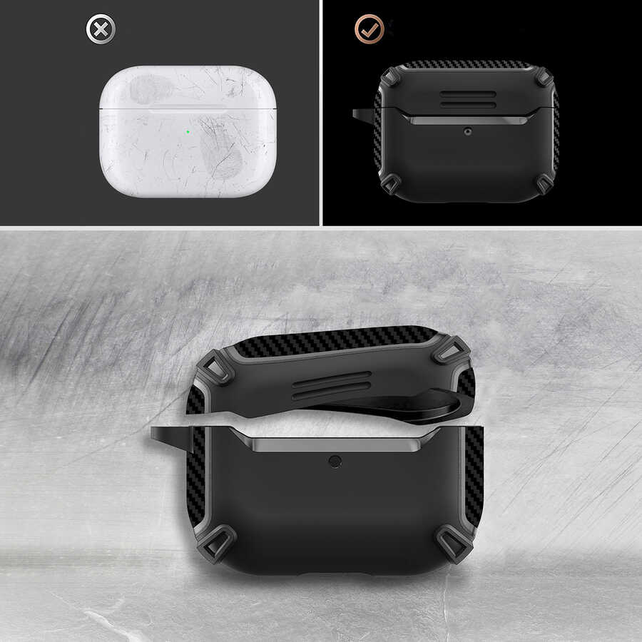 Apple Airpods Pro Uyumlu Kılıf Zore Airbag 26 Silikon - 6