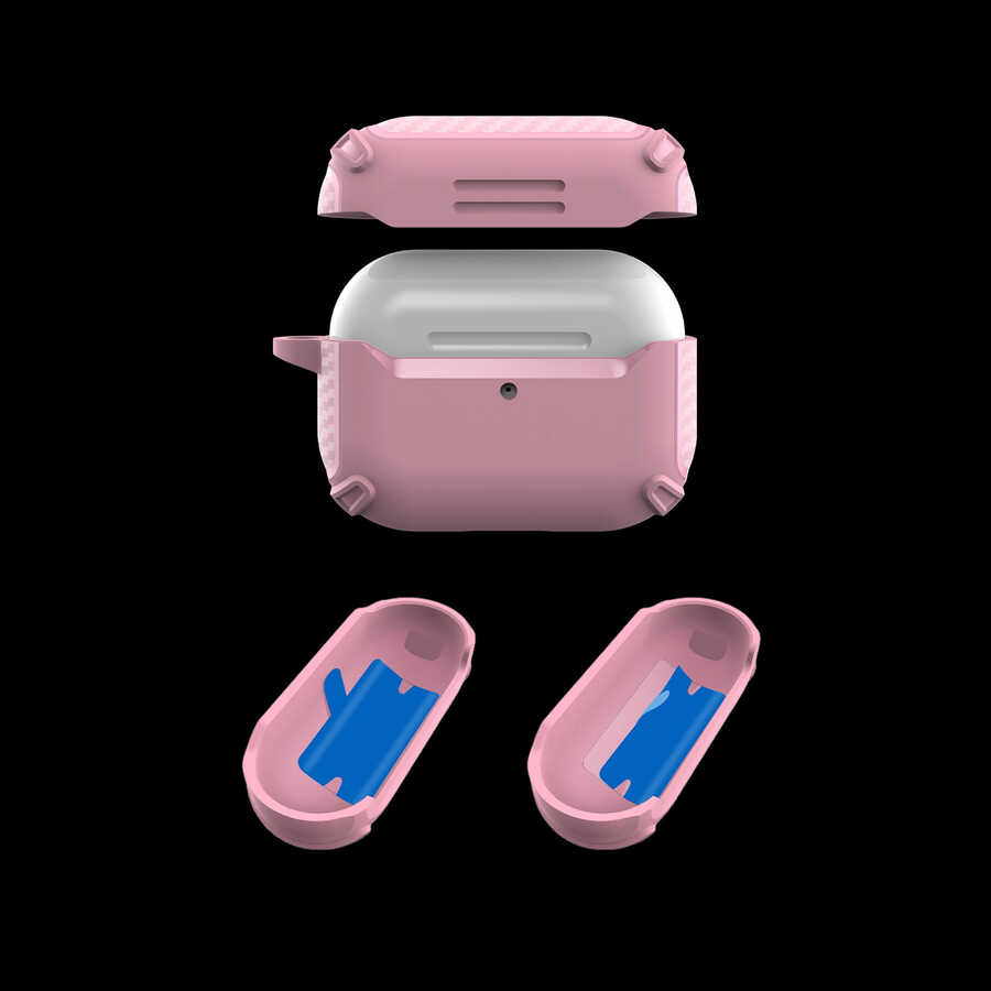 Apple Airpods Pro Uyumlu Kılıf Zore Airbag 26 Silikon - 13