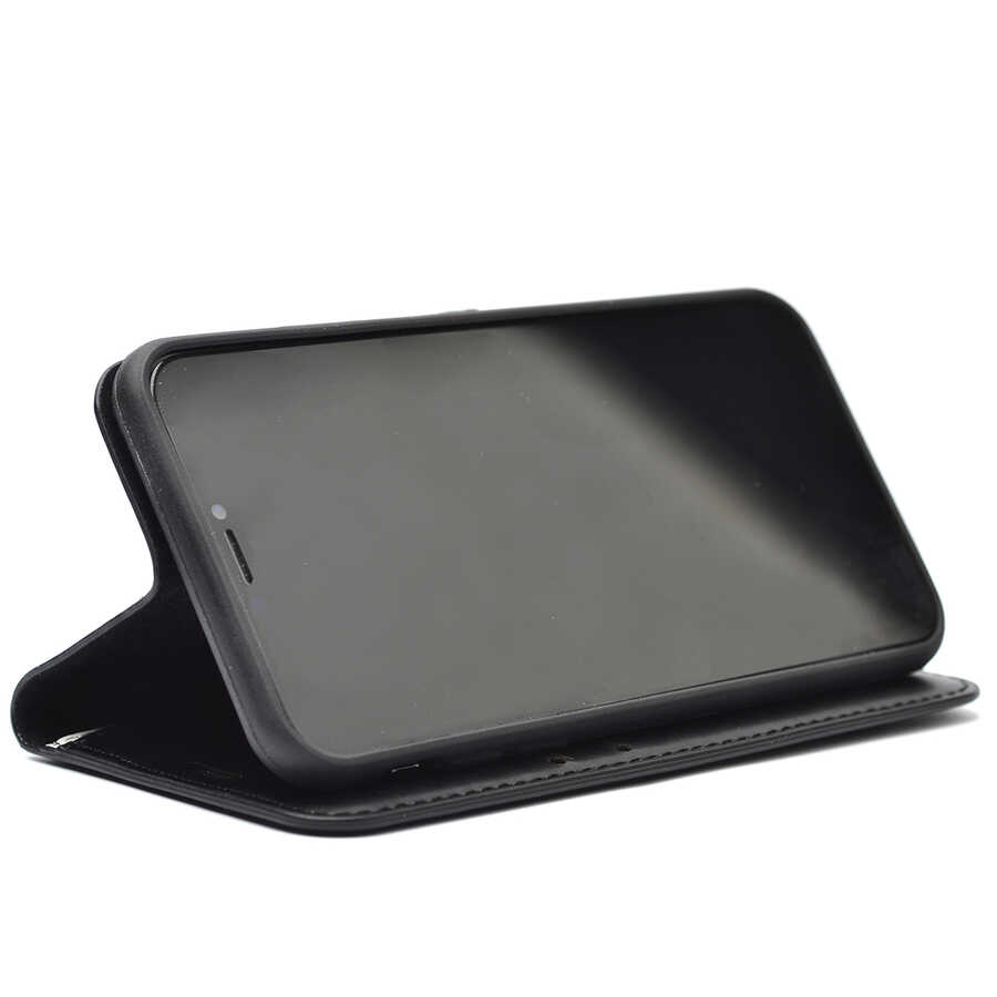 Tecno Camon 18 Uyumlu Kılıf Zore Kar Deluxe Kapaklı Kılıf - 11