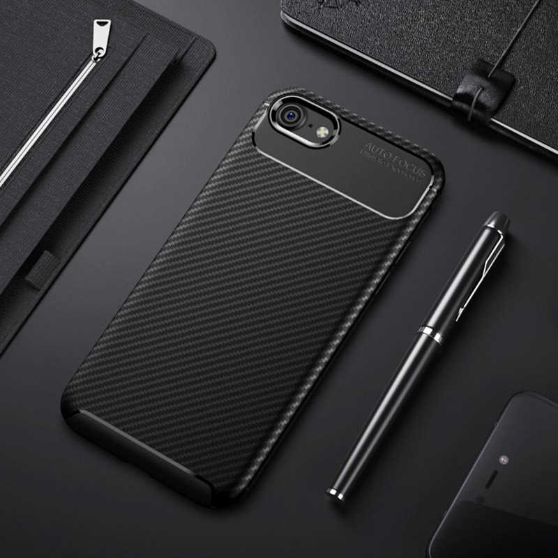 Apple iPhone SE 2022 Uyumlu Kılıf Zore Negro Silikon Kapak - 7