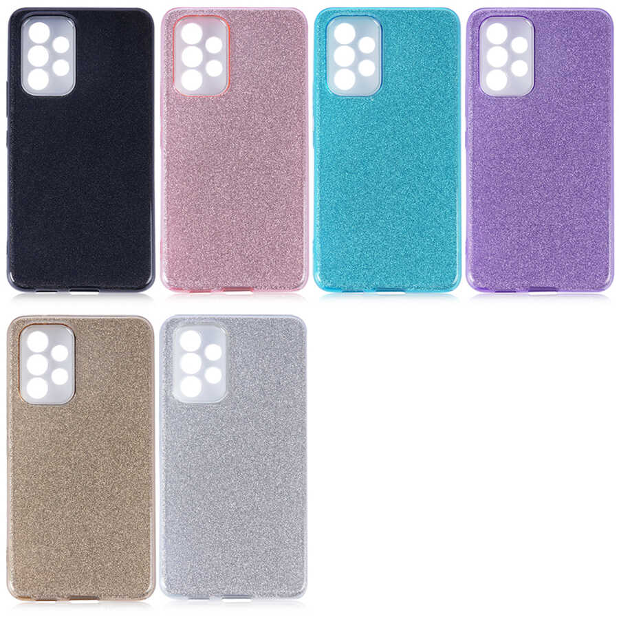 Samsung Galaxy A73 Uyumlu Kılıf Zore Shining Silikon - 1