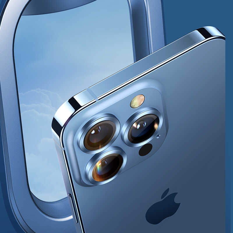 Apple iPhone 13 Pro Uyumlu Benks New KR Kamera Lens Koruyucu - 3