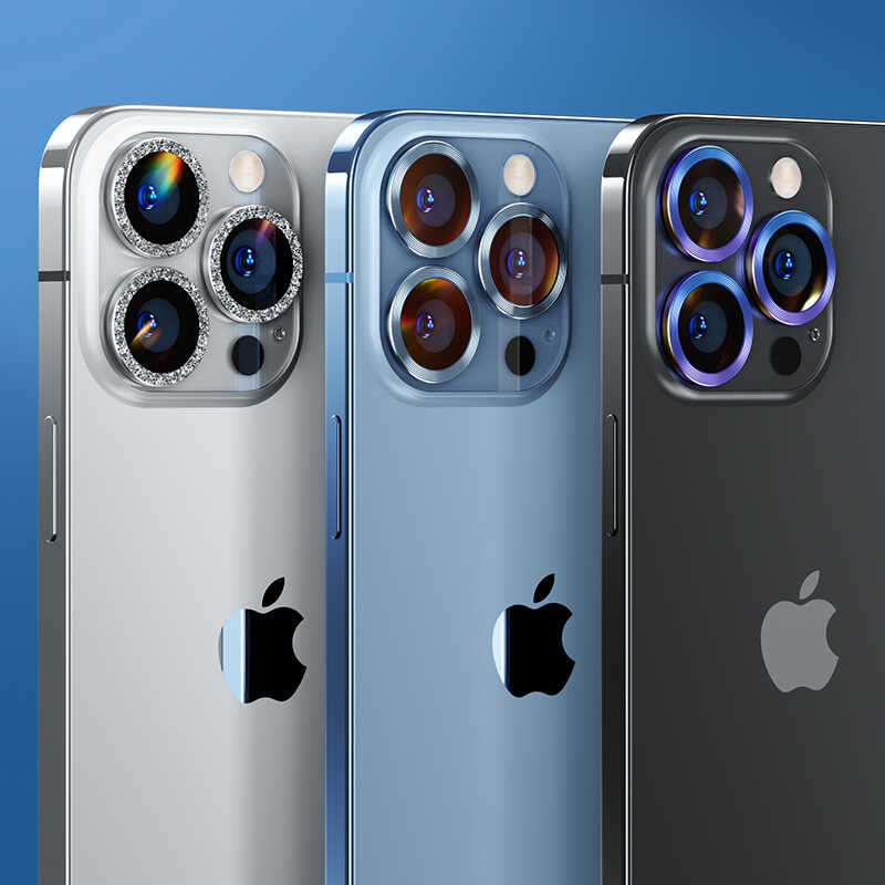 Apple iPhone 13 Pro Uyumlu Benks New KR Kamera Lens Koruyucu - 4