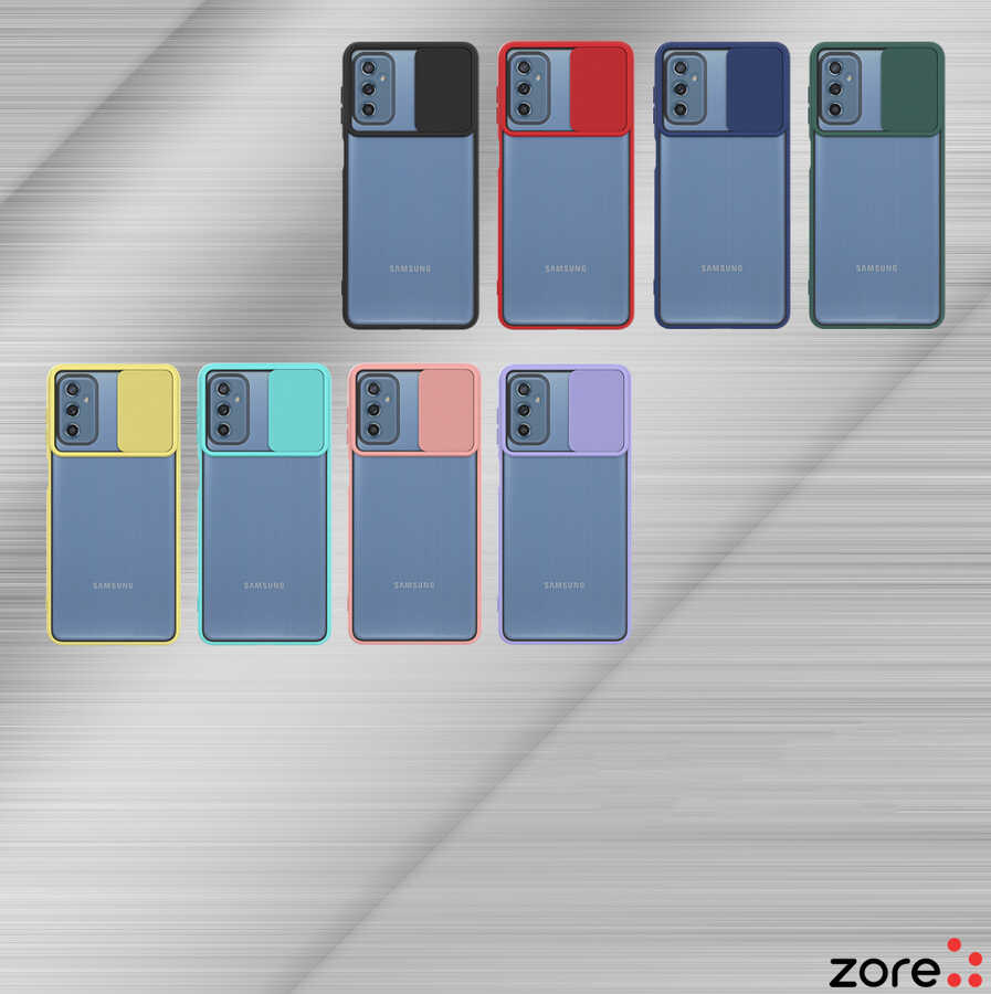 Samsung Galaxy M52 Uyumlu Kılıf Zore Lensi Kapak - 1