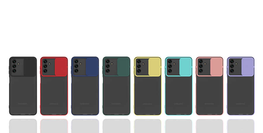 Samsung Galaxy A13 5G Uyumlu Kılıf Zore Lensi Kapak - 1