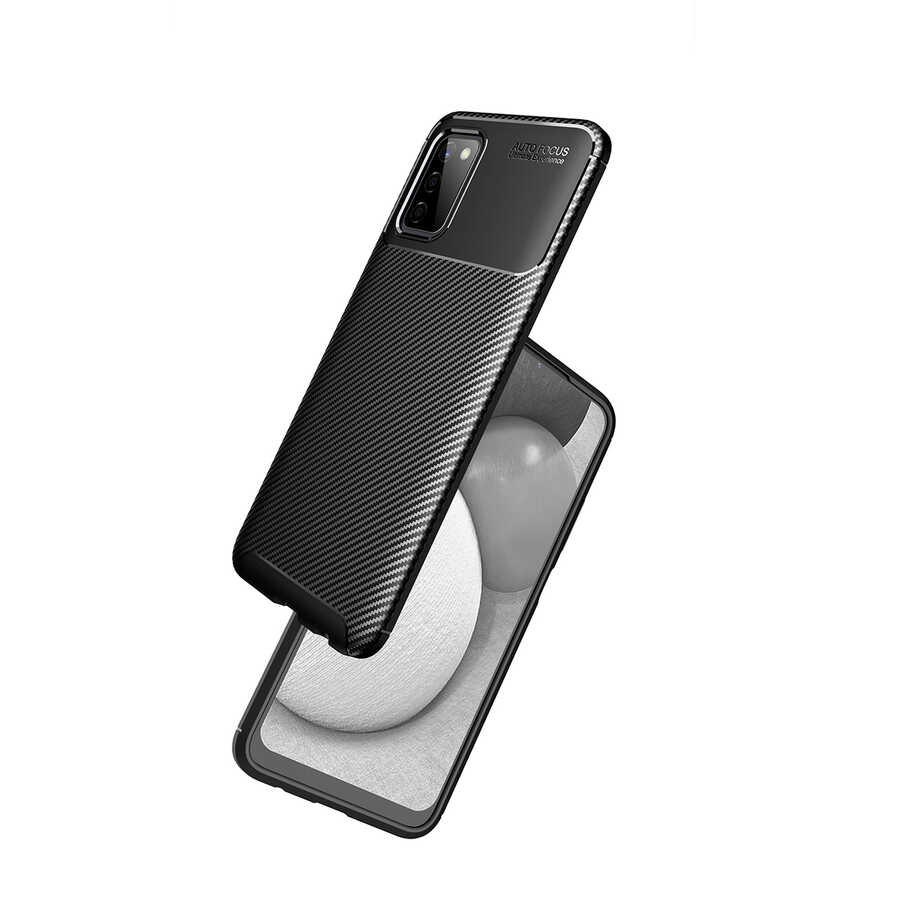 Samsung Galaxy A03S Uyumlu Kılıf Zore Negro Silikon Kapak - 1