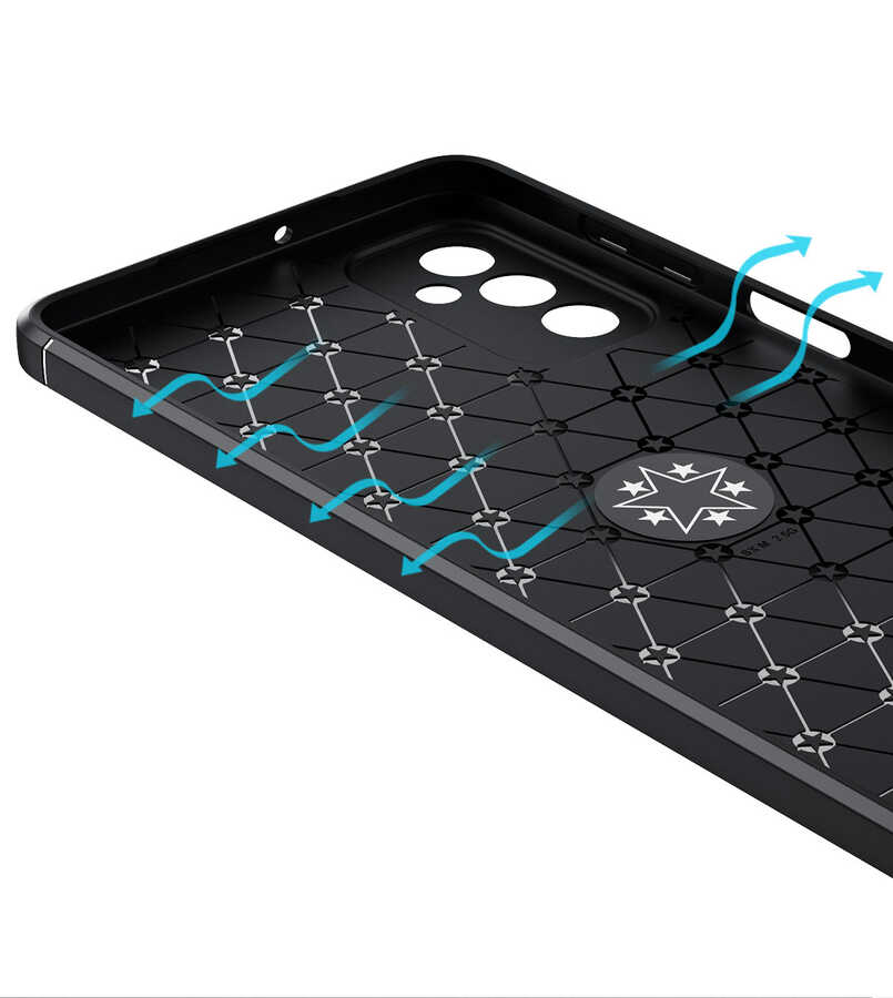 Samsung Galaxy M52 Uyumlu Kılıf Zore Ravel Silikon Kapak - 1