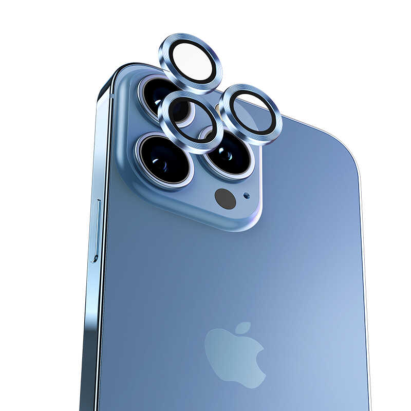Apple iPhone 13 Uyumlu Benks New KR Kamera Lens Koruyucu - 7