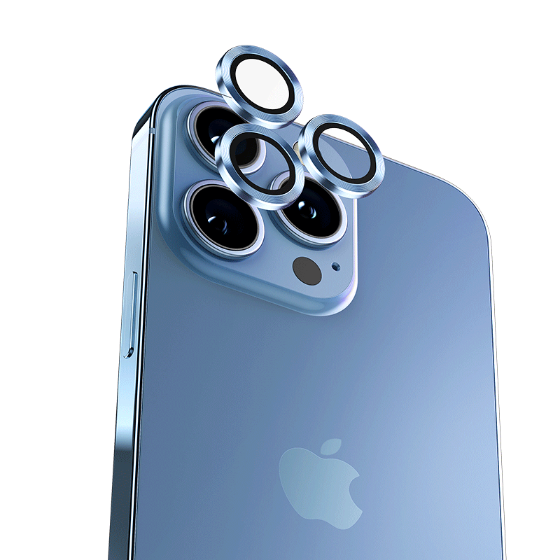 Apple iPhone 13 Pro Max Uyumlu Benks New KR Kamera Lens Koruyucu - 1