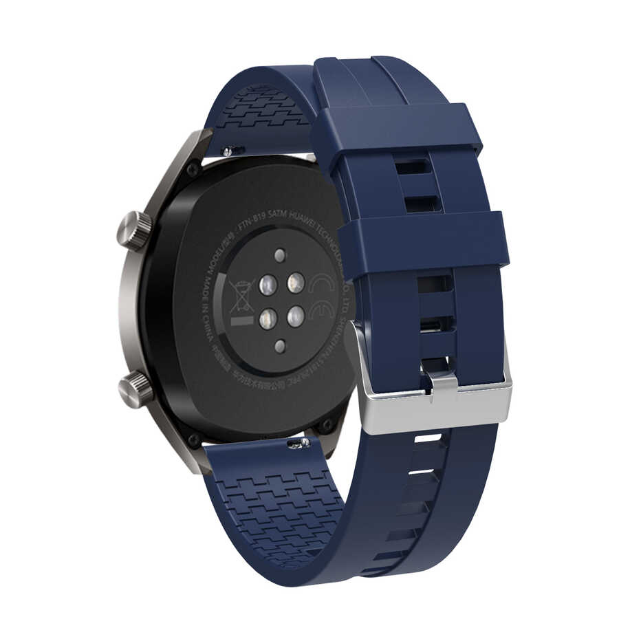 Huawei Watch GT 3 46mm Uyumlu KRD-23 Silikon Kordon - 4