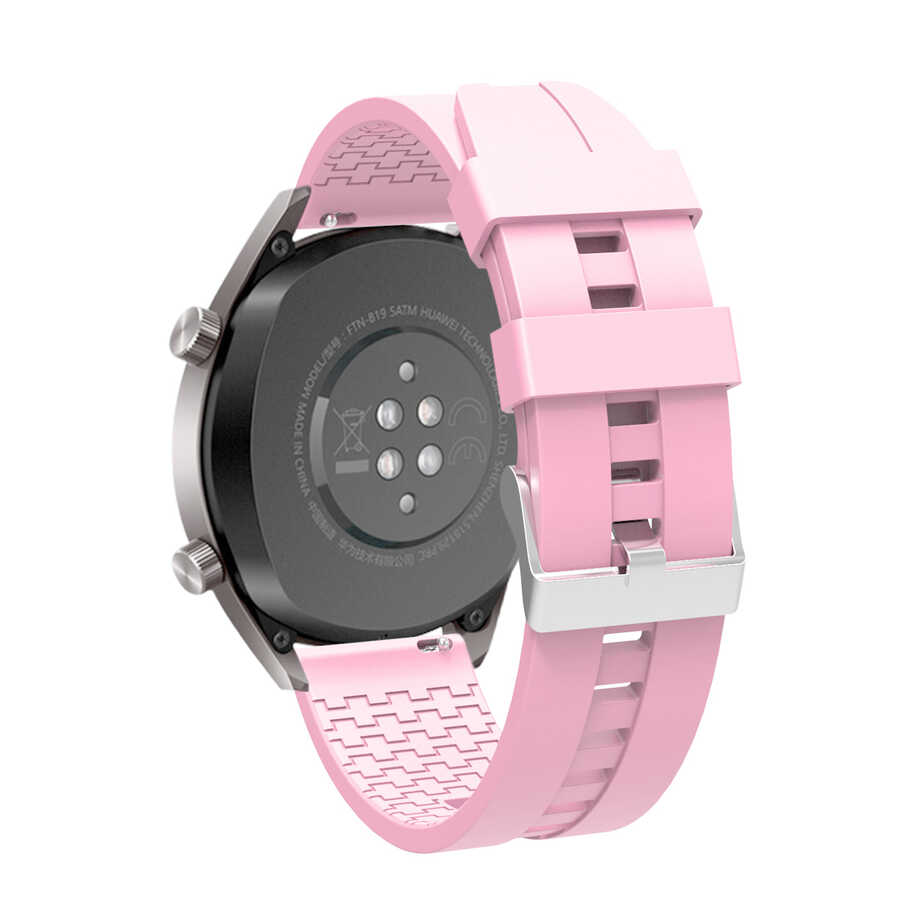 Huawei Watch GT 3 46mm Uyumlu KRD-23 Silikon Kordon - 9