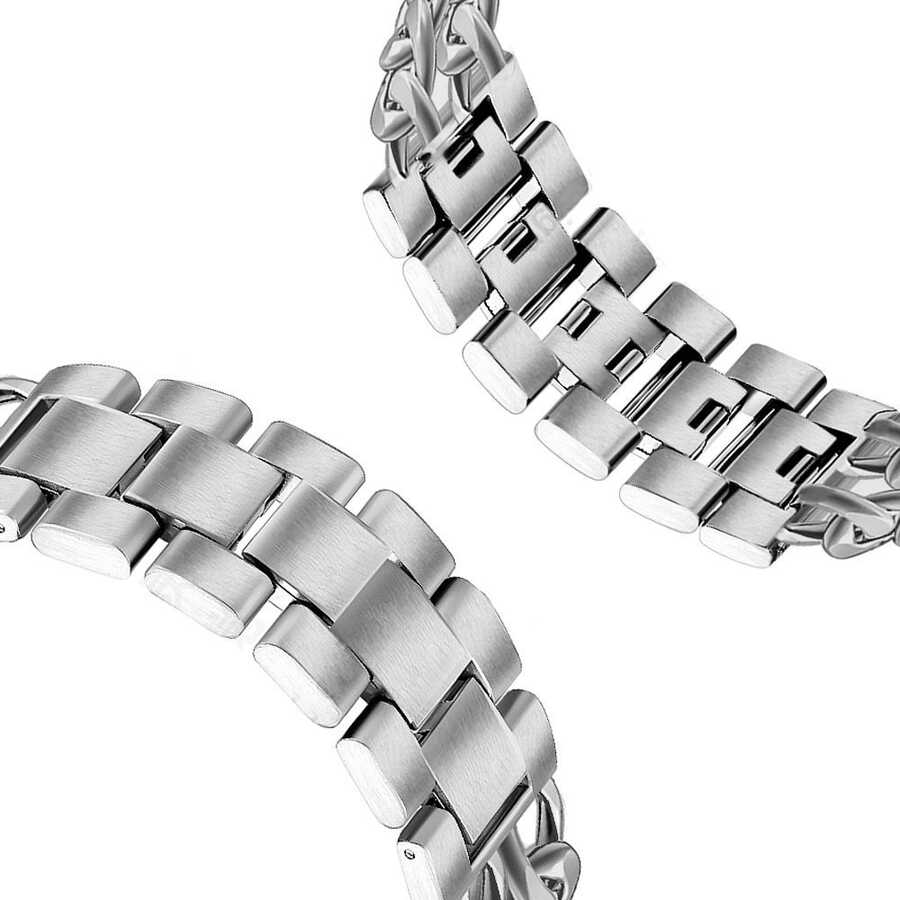 Huawei Watch GT 3 46mm Uyumlu KRD-17 Metal Kordon - 6