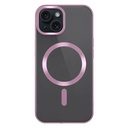 Apple iPhone 15 Plus Uyumlu Kılıf Mat Tasarımlı Magsafe Wireless Şarj Özellikli Zore Mat Setro Kapak - 1