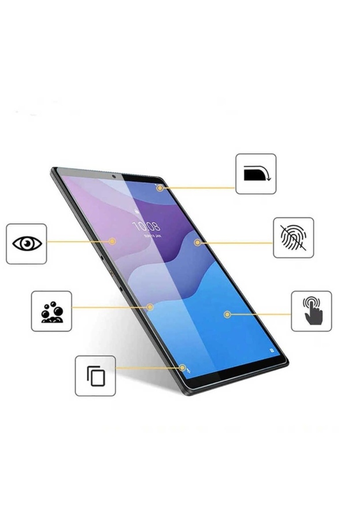 Lenovo Tab M8 Uyumlu Zore Tablet Temperli Cam Ekran Koruyucu
