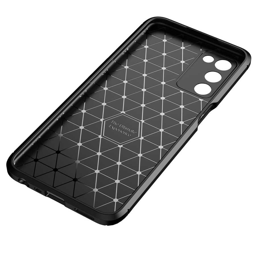 Oppo A55 5G Uyumlu Kılıf Zore Negro Silikon Kapak - 5