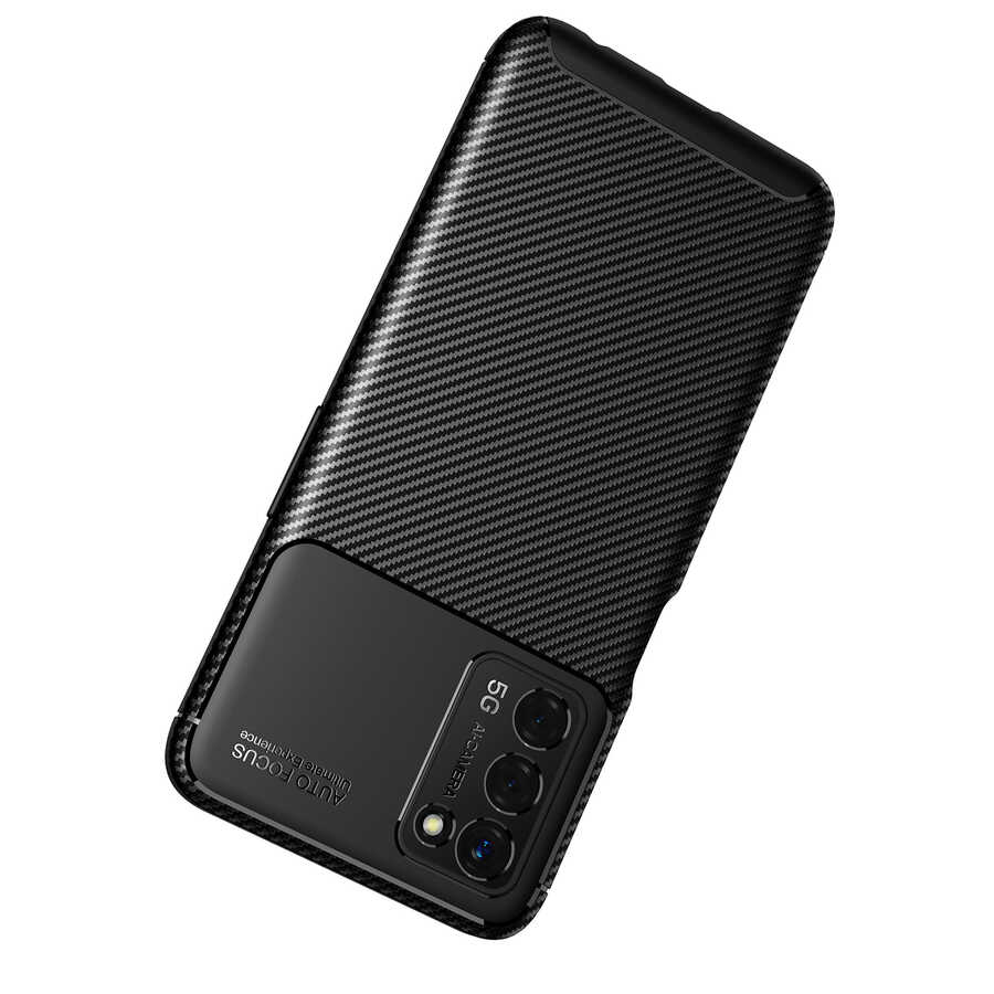 Oppo A55 5G Uyumlu Kılıf Zore Negro Silikon Kapak - 6