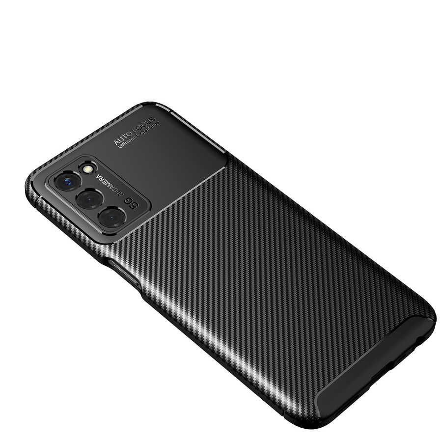 Oppo A55 5G Uyumlu Kılıf Zore Negro Silikon Kapak - 12