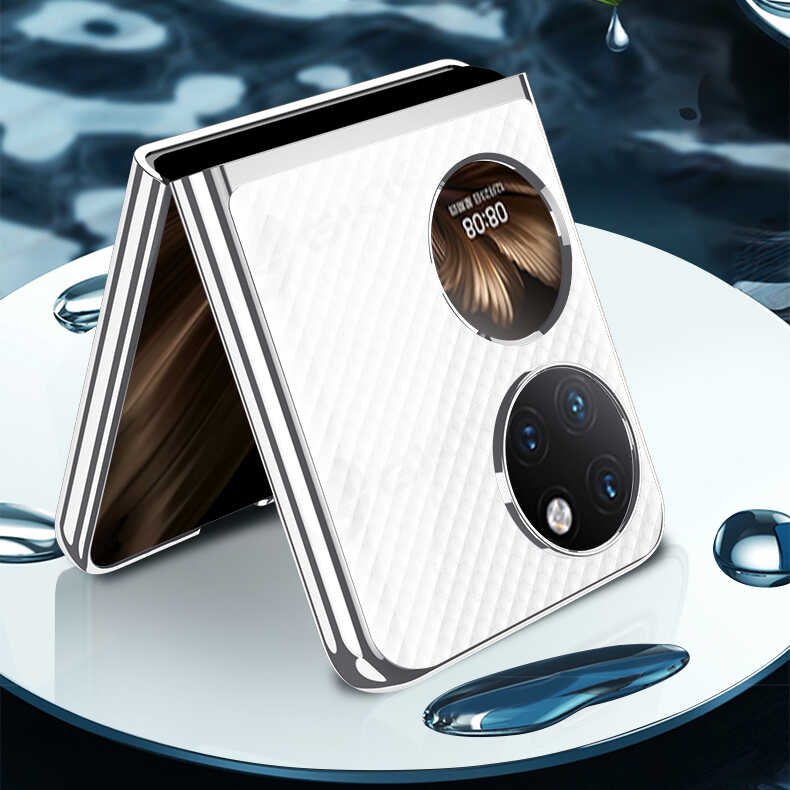 Huawei P50 Pocket Uyumlu Kılıf Zore Kıpta Kapak - 11