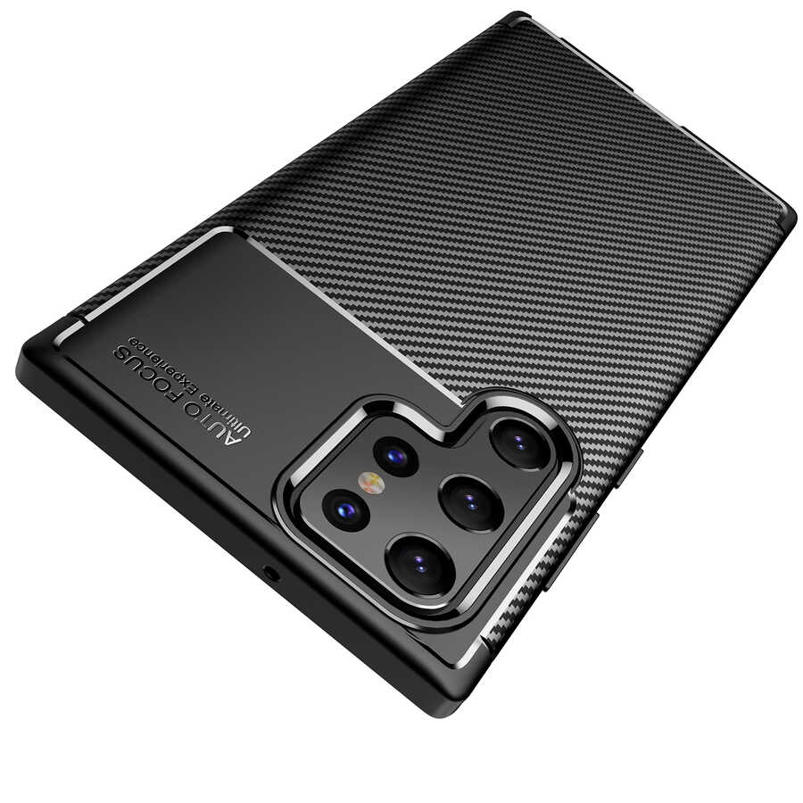 Samsung Galaxy S22 Ultra Uyumlu Kılıf Zore Negro Silikon Kapak - 7