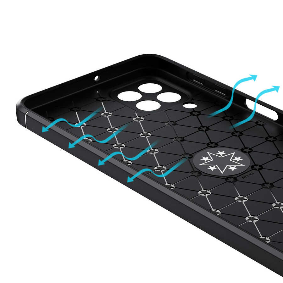 Samsung Galaxy M22 Uyumlu Kılıf Zore Ravel Silikon Kapak - 3