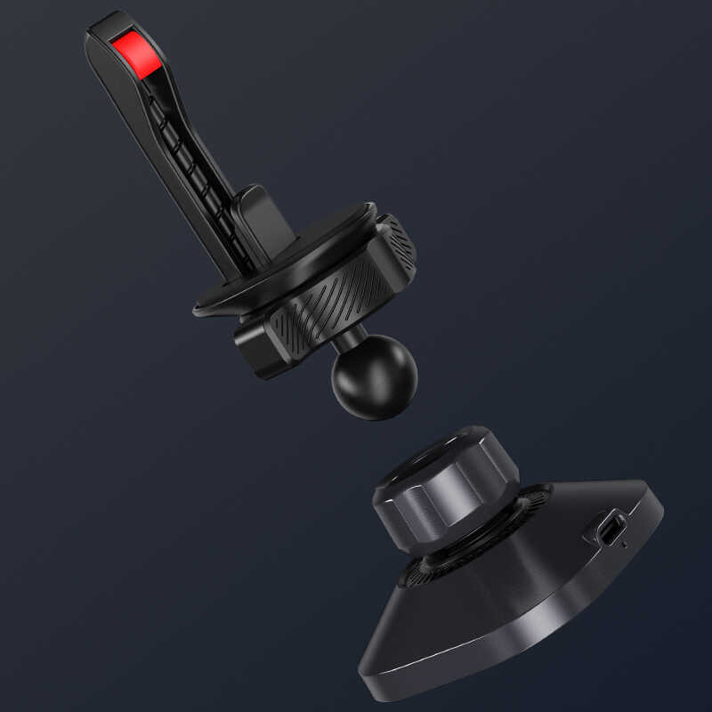 Benks CZ02 Pro Wireless Şarjlı Araç Telefon Tutucu - 3