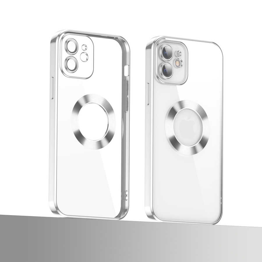 Apple iPhone 11 Uyumlu Kılıf Kamera Korumalı Logo Gösteren Zore Omega Kapak - 1