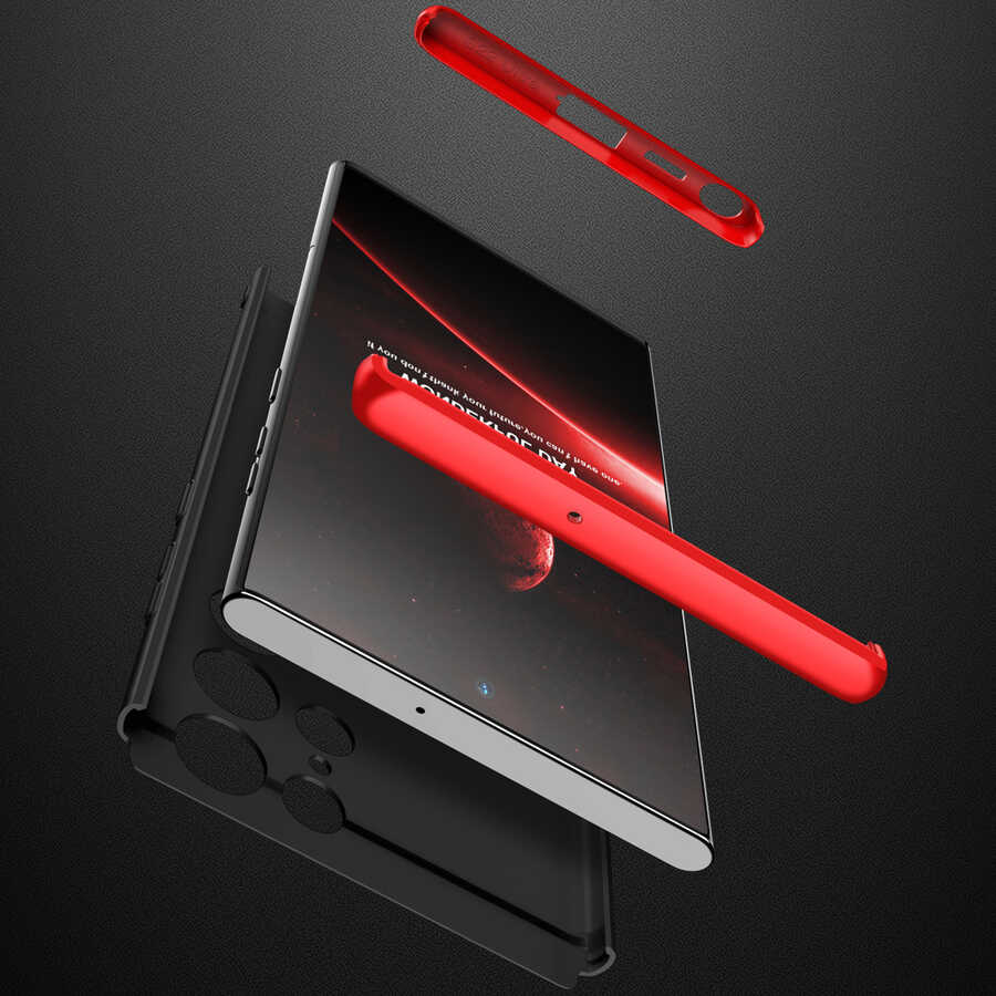 Samsung Galaxy S22 Ultra Uyumlu Kılıf Zore Ays Kapak - 8