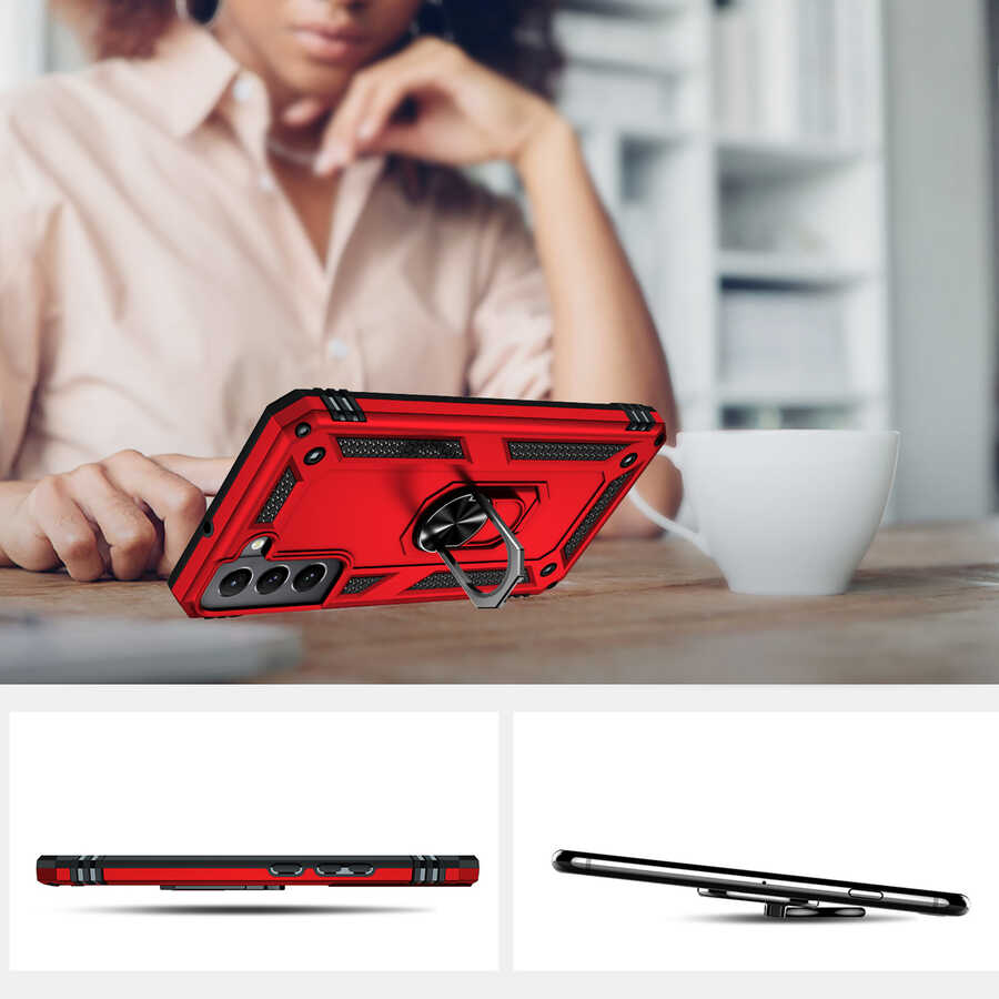 Samsung Galaxy S22 Plus Uyumlu Kılıf Zore Vega Kapak - 2