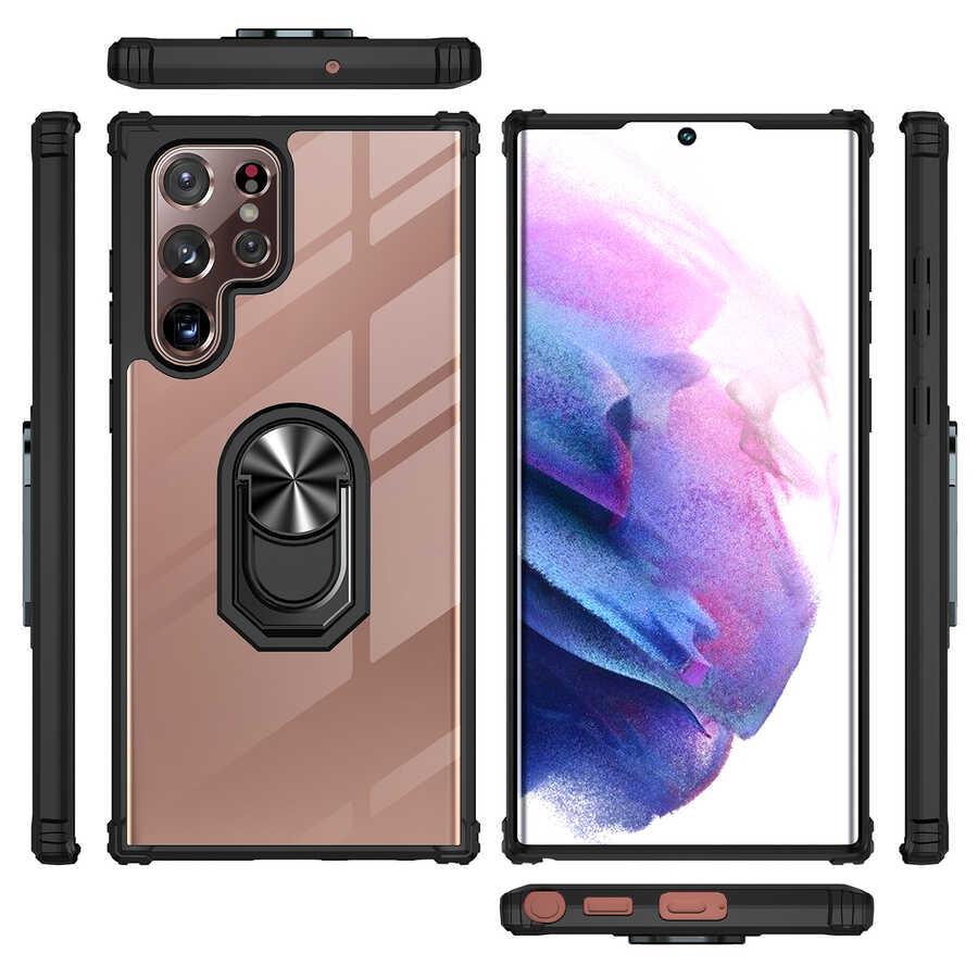 Samsung Galaxy S22 Ultra Uyumlu Kılıf Zore Mola Kapak - 5