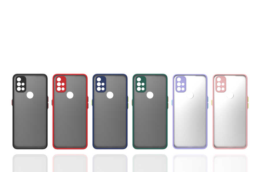 OnePlus Nord N10 5G Uyumlu Kılıf Zore Hux Kapak - 1