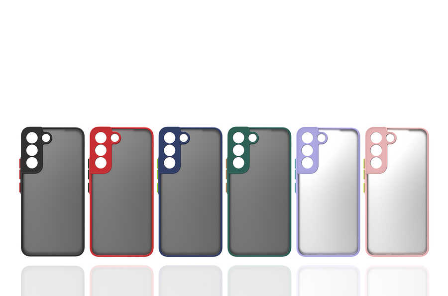 Samsung Galaxy S22 Uyumlu Kılıf Zore Hux Kapak - 1