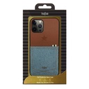 Apple iPhone 12 Pro Max Uyumlu Kılıf Kajsa Denim Kapak - 2