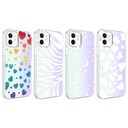 Apple iPhone 12 Uyumlu Kılıf Zore M-Blue Desenli Kapak - 1