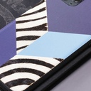 Apple iPhone 12 Pro Max Uyumlu Kılıf Kajsa Glamorous Serisi Zebra Combo Kapak - 2