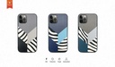 Apple iPhone 12 Pro Max Uyumlu Kılıf Kajsa Glamorous Serisi Zebra Combo Kapak - 3