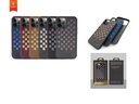 Apple iPhone 12 Uyumlu Kılıf Kajsa Preppie Serisi Spotlight Woven Kapak - 4