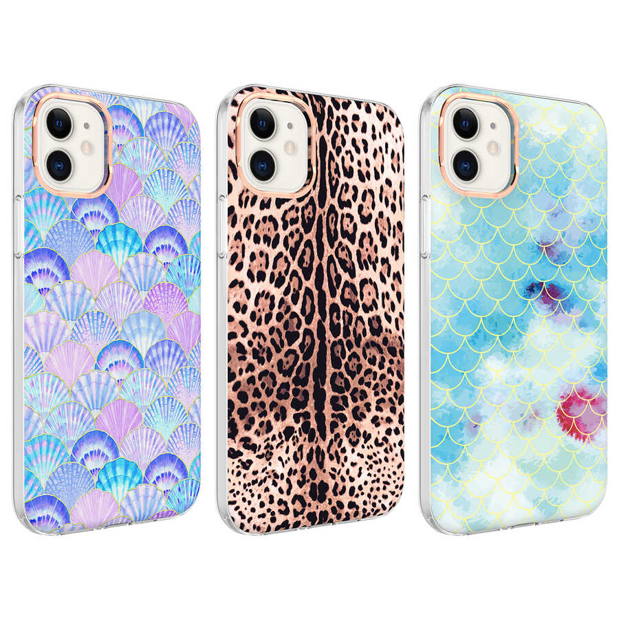 Apple iPhone 12 Uyumlu Kılıf Zore Bella Kapak - 1