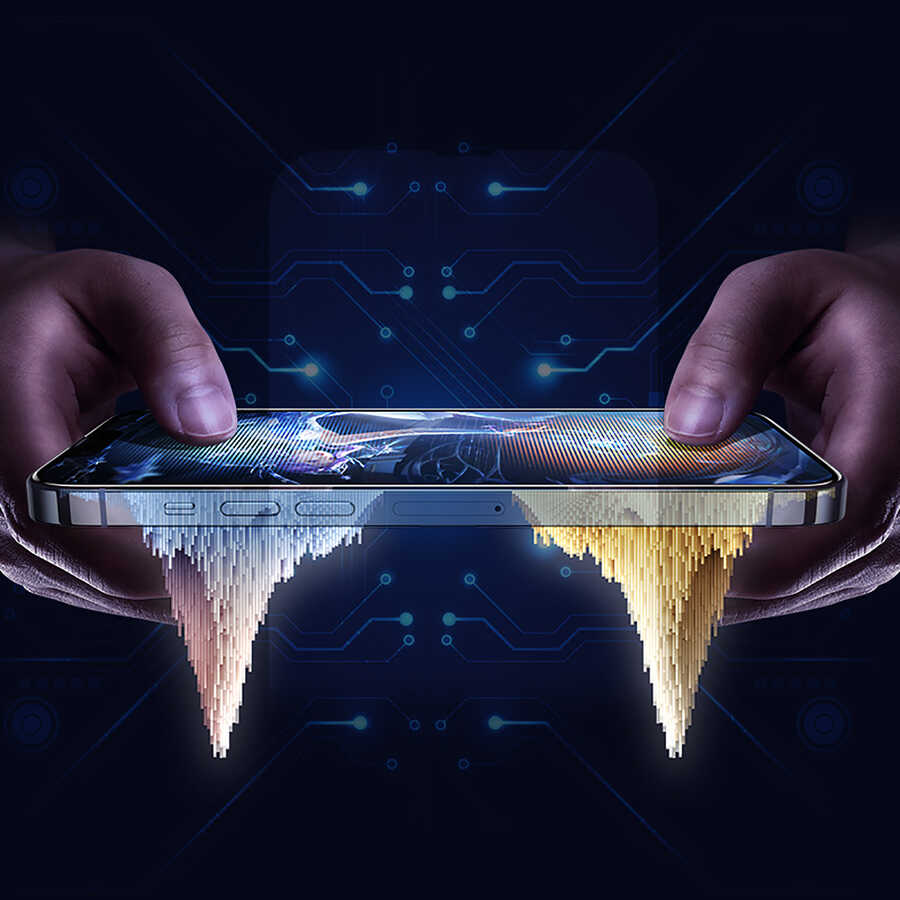 Apple iPhone 13 Uyumlu Benks Mat Ekran Koruyucu Parmak İzi Bırakmayan Oyunculara Özel Ekran Filmi - 1